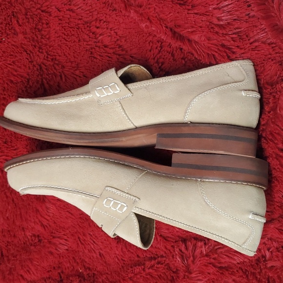 Florsheim tan/cream men's dress shoes - Picture 8 of 11